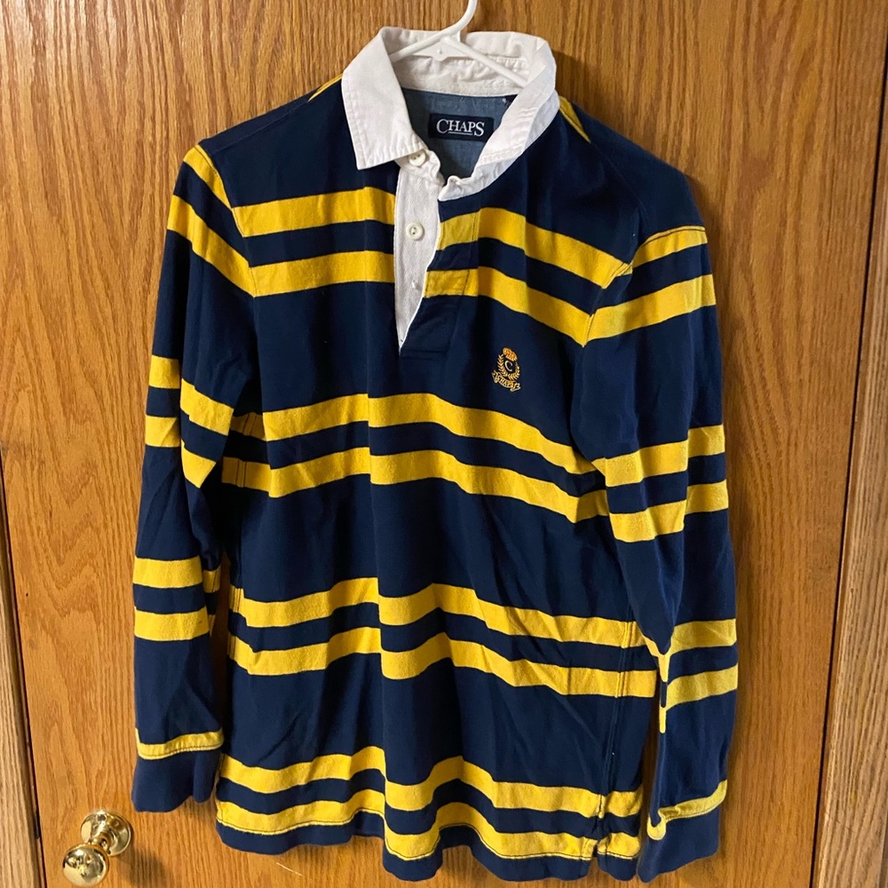 Tie Dye Striped Rugby